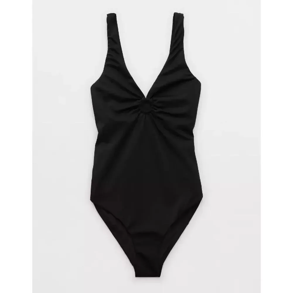 Andie Swim The Bonita One Piece in Black S NWT
